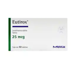Farmacias YZA Eutirox 25Mcg 50 Tabs oferta