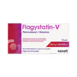 Farmacias YZA Flagystatin 500Mg 10 Ovulos oferta