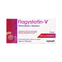Farmacias YZA Flagystatin 500Mg 10 Ovulos oferta