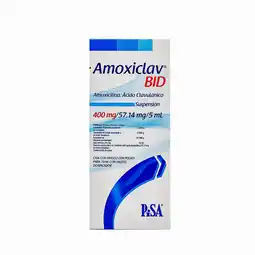 Farmacias YZA Amoxiclav Bid Suspension 400Mg 70Ml oferta