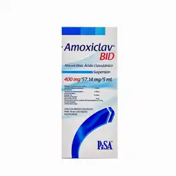 Farmacias YZA Amoxiclav Bid Suspension 400Mg 70Ml oferta