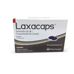Farmacias YZA Laxacaps 30 Perlas oferta