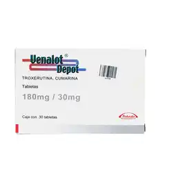 Farmacias YZA Venalot Depot 180Mg/30Mg 30 Tabs oferta