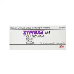 Farmacias YZA Zyprexa Im Polvo Solucion Inyec 10Mg 2Ml oferta