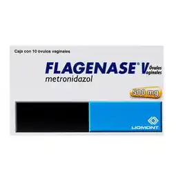 Farmacias YZA Flagenase V 500Mg 10 Ovulos oferta