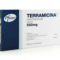 Farmacias YZA Terramicina 500Mg 16 Caps oferta