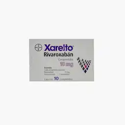 Farmacias YZA Xarelto 10Mg 10 Comp oferta