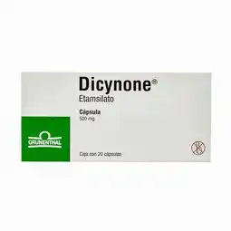 Farmacias YZA Dicynone 500Mg 20 Caps oferta