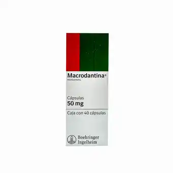 Farmacias YZA Macrodantina 50Mg 40 Tabs oferta