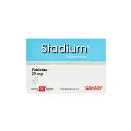 Farmacias YZA Stadium 25Mg 20 Tabs oferta