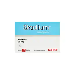 Farmacias YZA Stadium 25Mg 20 Tabs oferta