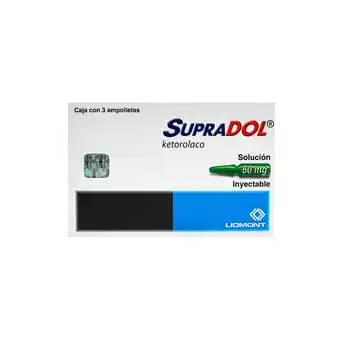 Farmacias YZA Supradol Solución Inyec 60Mg 3 Iny X 2Ml oferta