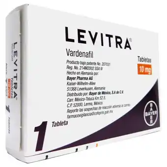Farmacias YZA Levitra 10Mg 1 Tab oferta