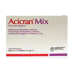 Farmacias YZA Acicran Mix 1G 30 Sbs oferta