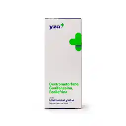 Farmacias YZA Yza DEXTROMETORFANO/GUAIFENESINA/FENILEFRINA .3G/2.4G/.05G/100Ml 118Ml oferta