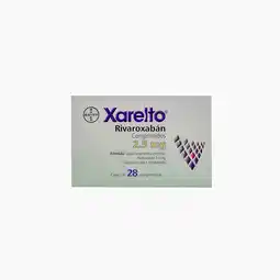 Farmacias YZA Xarelto 2.5Mg 28 Comp oferta