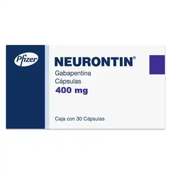 Farmacias YZA Neurontin 400Mg 30 Caps oferta