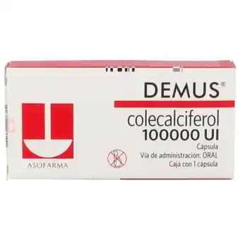 Farmacias YZA Demus 100000Ui 1 Cap oferta