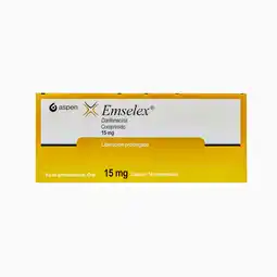 Farmacias YZA Emselex 15Mg 14 Comp oferta