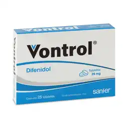 Farmacias YZA Vontrol 25Mg 25 Tabs oferta