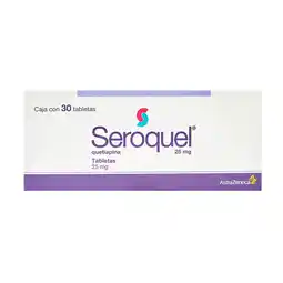 Farmacias YZA Seroquel T 25Mg 30 Tabs oferta