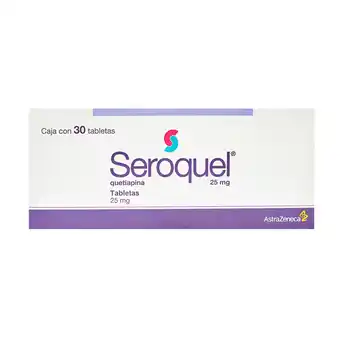 Farmacias YZA Seroquel T 25Mg 30 Tabs oferta