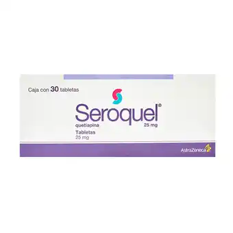 Farmacias YZA Seroquel T 25Mg 30 Tabs oferta