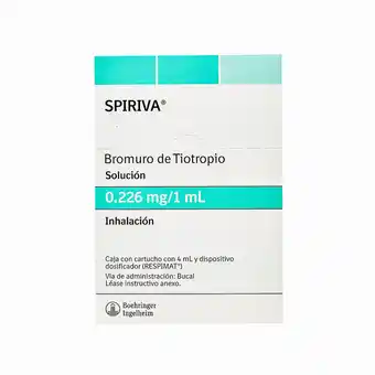 Farmacias YZA Spiriva Respimat 0.226Mg/1Ml 4Ml oferta