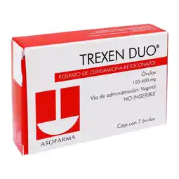 Farmacias YZA Trexen Duo 100Mg/400Mg 7 Óvulos oferta