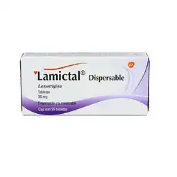 Farmacias YZA Lamictal Dispersable 50Mg 28 Tabs oferta