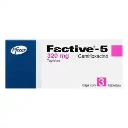 Farmacias YZA Factive-5 320Mg 3 Tabs oferta