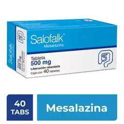 Farmacias YZA Salofalk 500Mg 40 Gra oferta