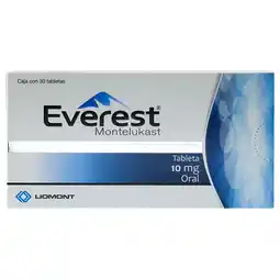 Farmacias YZA Everest 10Mg 30 Tabs oferta