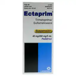 Farmacias YZA Ectaprim Suspension 800Mg/4000Mg 120Ml oferta
