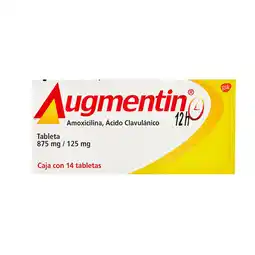 Farmacias YZA Augmentin 12H 875Mg/125Mg 14 Tabs oferta