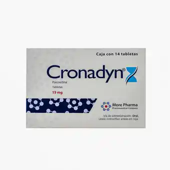 Farmacias YZA Cronadyn 15Mg 14 Tabs oferta