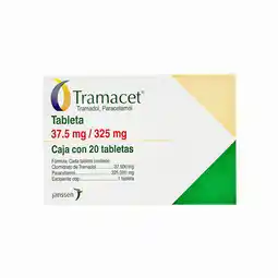Farmacias YZA Tramacet 37.5Mg/325Mg 20 Tabs oferta