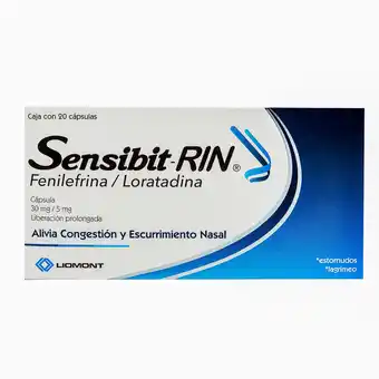 Farmacias YZA Sensibit Rin 30Mg/5Mg 20 Caps oferta