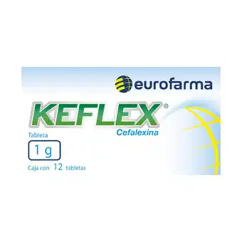Farmacias YZA Keflex 1G 12 Tabs oferta