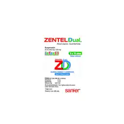 Farmacias YZA Zentel Dual Suspension 400Mg/200Mg 20Ml oferta