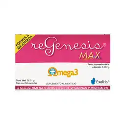 Farmacias YZA Regenesis Max 30 Caps oferta
