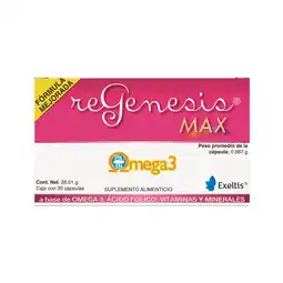 Farmacias YZA Regenesis Max 30 Caps oferta