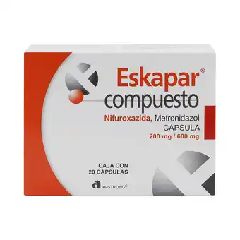 Farmacias YZA Eskapar Compuesto 200Mg/600Mg 20 Caps oferta