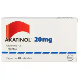 Farmacias YZA Akatinol 20Mg 28 Tabs oferta