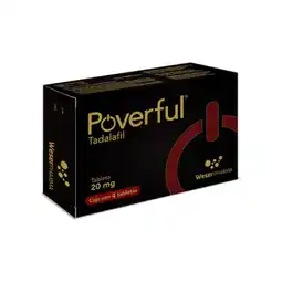 Farmacias YZA Poverful 20Mg 4 Tabs oferta