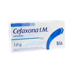 Farmacias YZA Cefaxona Frasco Ampula 1G 1 Amp X 3.5Ml oferta
