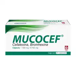 Farmacias YZA Mucocef 500Mg/8.782Mg 21 Caps oferta