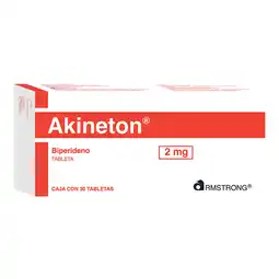 Farmacias YZA Akineton 2Mg 30 Tabs oferta