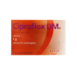 Farmacias YZA Ciproflox Dm 1G 7 Tabs oferta