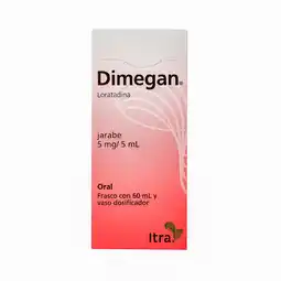 Farmacias YZA Dimegan Jarabe 100Mg 60Ml oferta
